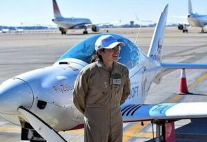 المغامرة البلجيكيّة:  زارا رذرفورد أصغر كابتن طيار امرأة