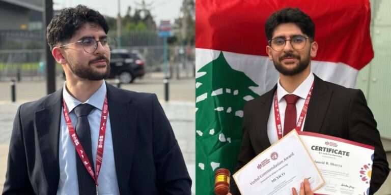 الطالب اللبناني جنيد شيّا يحصد شهادة تقديرية في مؤتمر “هارفارد العالمي” من بين 2000 طالب من 110 دول