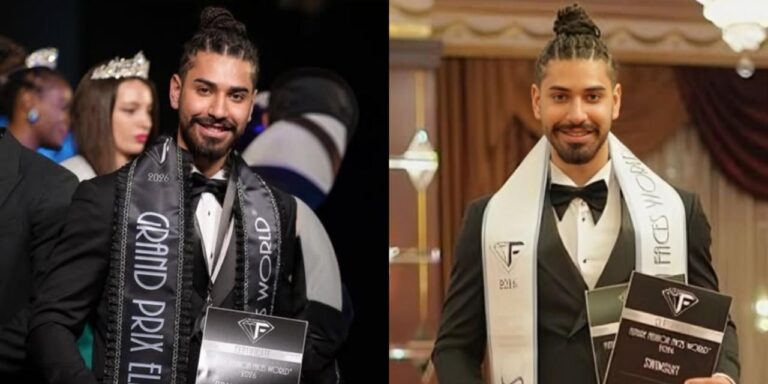 لؤي ريمان ابن بلدة معاصر الشوف يحصد لقبين جماليين رفيعين في مسابقة Future Fashion Faces العالمية