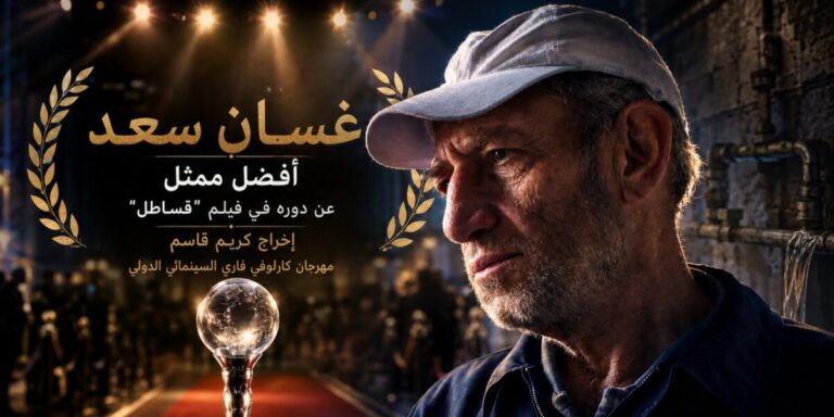 غسّان سعد ابن غريفة الشوف أول فنان عربي يحصد جائزة أفضل ممثل في مهرجان “كارلوفي فاري السينمائي الدولي” – تشيكيا منذ 60 عامًا
